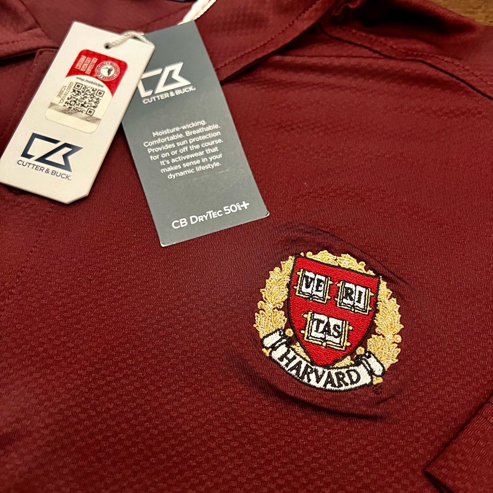 Harvard Cutter & Buck polo shirt